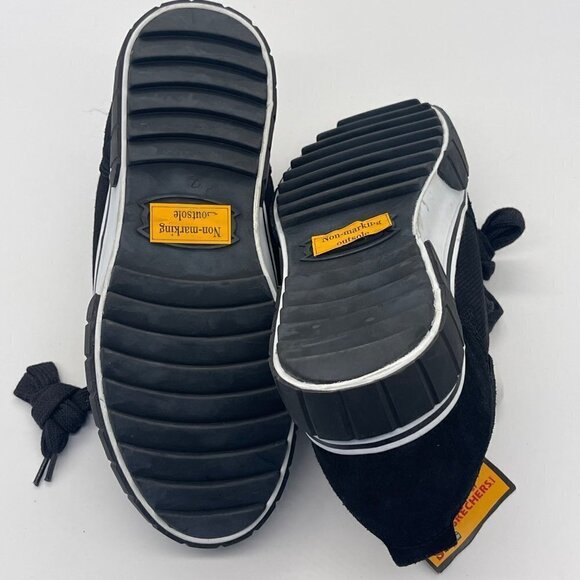 Skechers Vintage Y2K Platform Jammers Black Women’s 8 / Men’s 10 New No Box - Picture 8 of 9